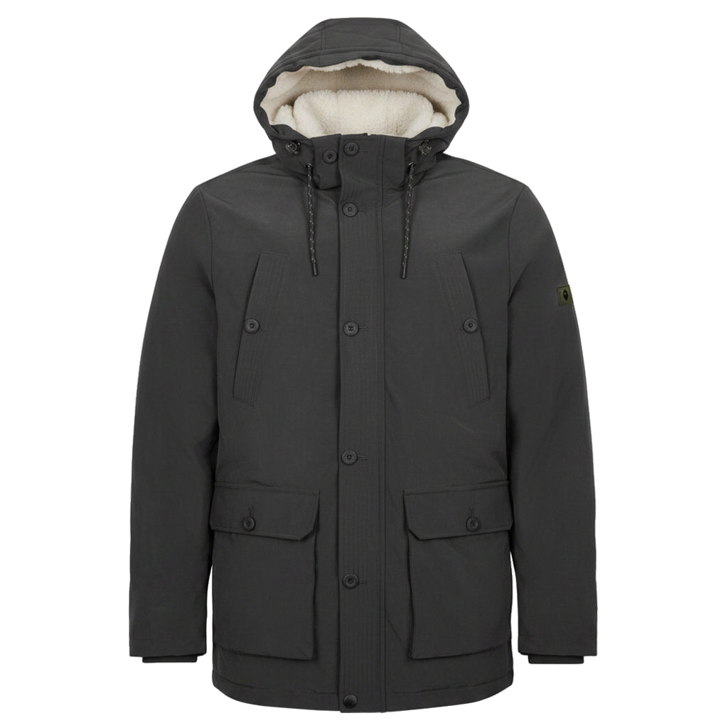 Winterjacke von Indicode in der Farbe Schwarz