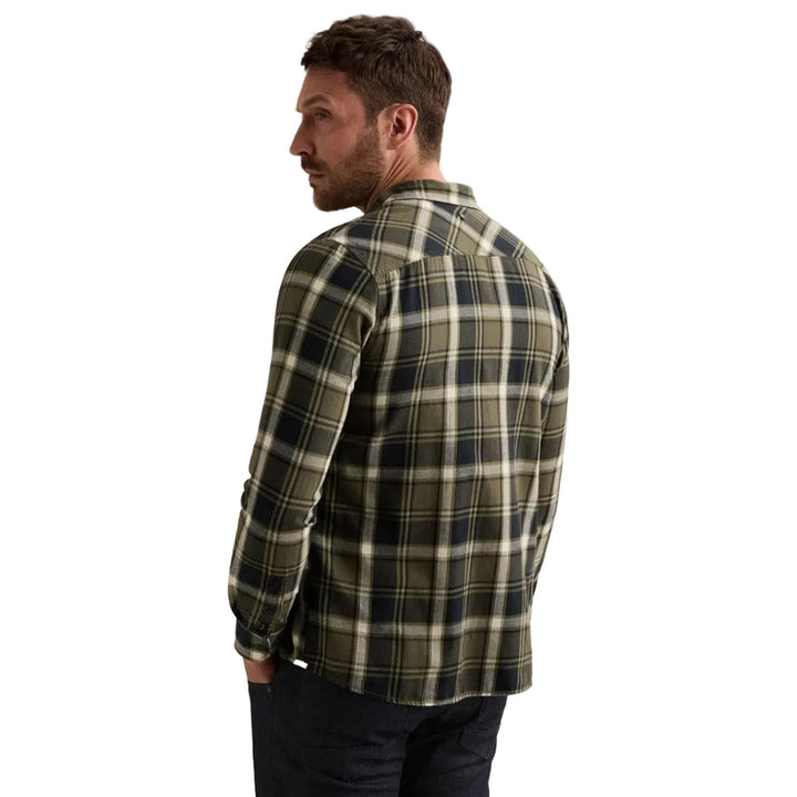 PME Legend Karohemd Braun-Schwarz-Beige | Herren Flanellhemd | Gerrys House of Style