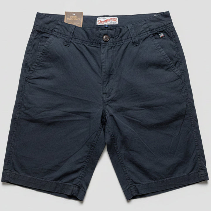 Petrol Industries Chino Shorts Herren – Bright Steel Blau/Grau | Baumwolle Sommerhose