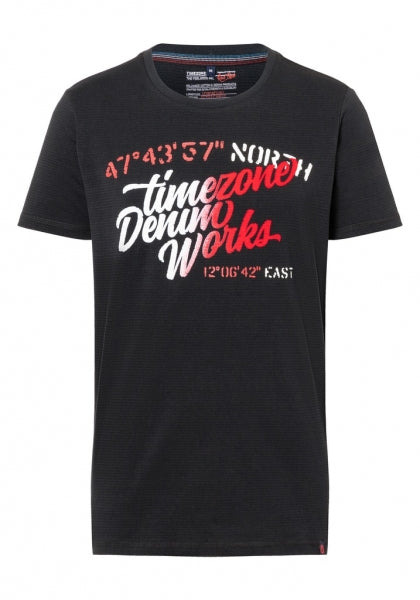 Timezone Herren kurzarm T-Shirt │ Denim Works in zwei Farben