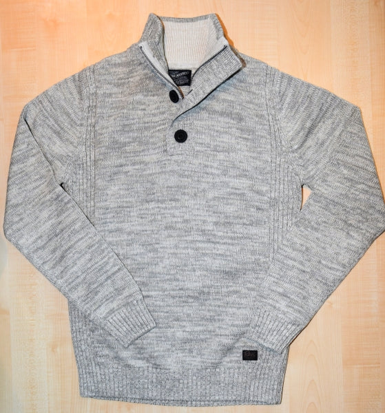 Petrol Industries Herren Strick-Pullover mit Stehkragen