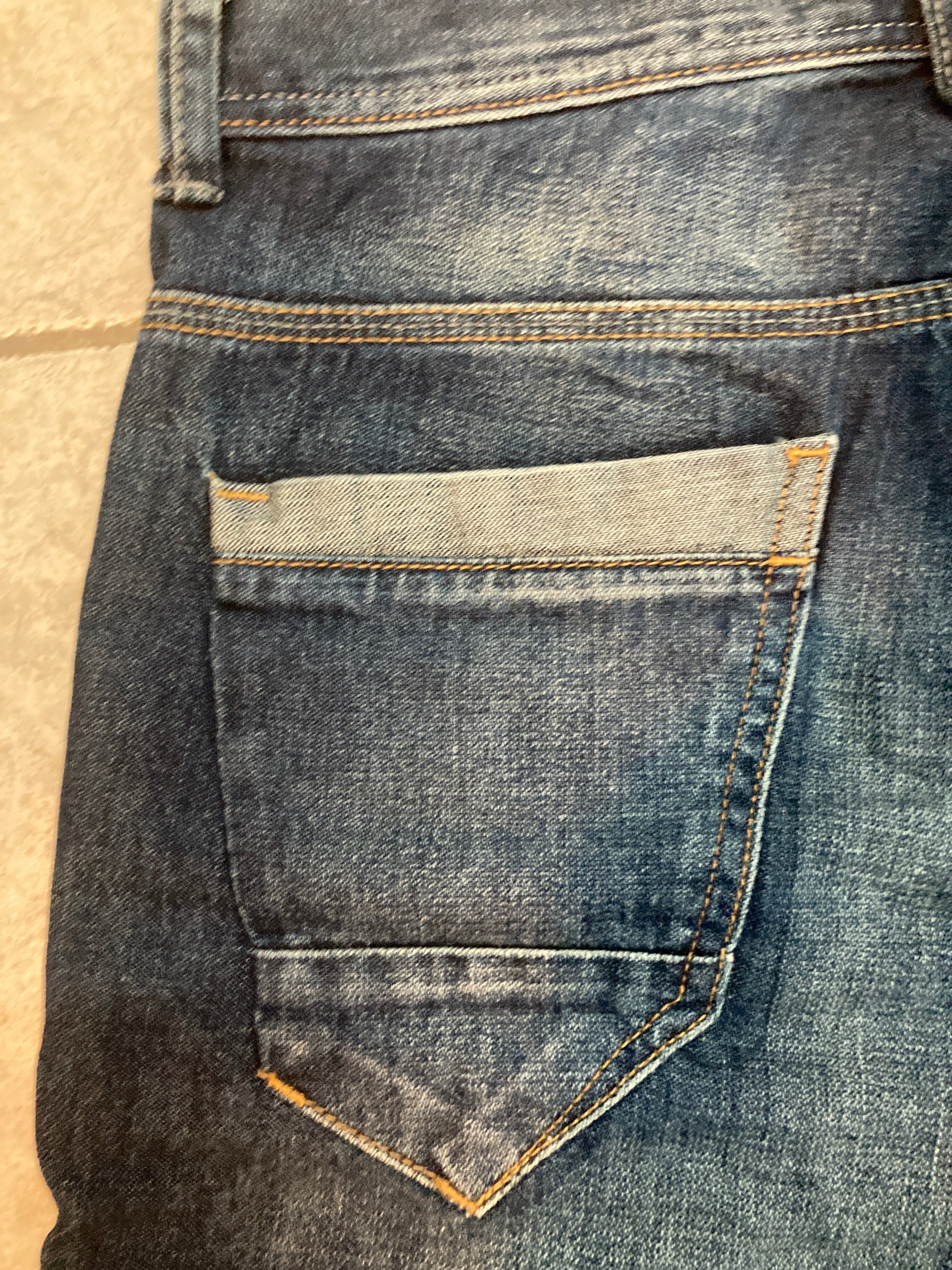 Petrol Industries Jeans Short mit hellen Denim-Kontrast-Einsätzen