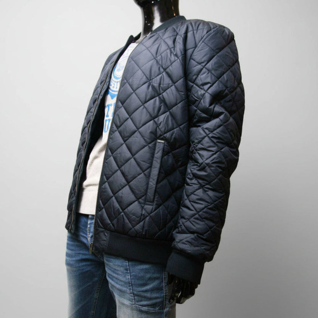 Gesteppte Blouson Jacke Navy Herren – Colorado Denim Cyrus Bomberjacke