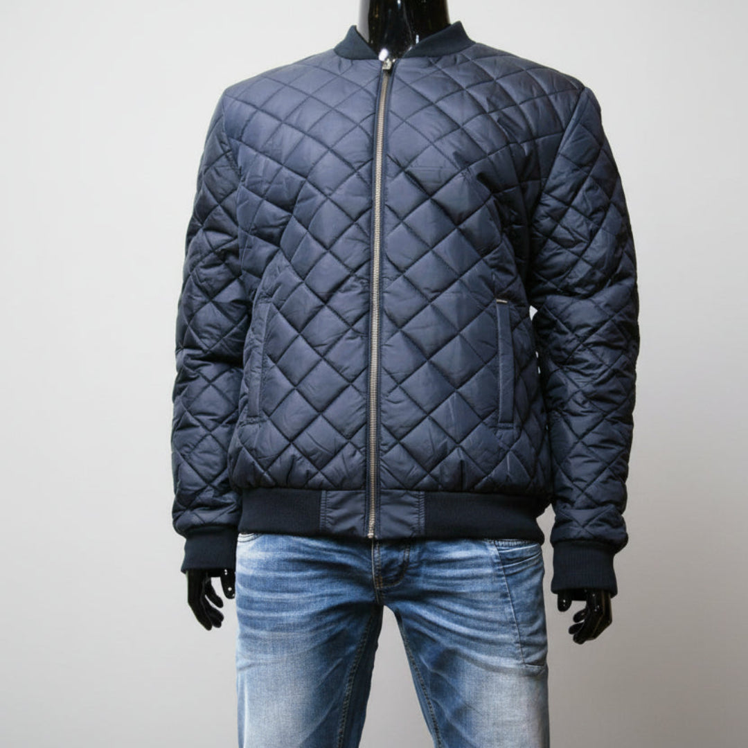 Gesteppte Blouson Jacke Navy Herren – Colorado Denim Cyrus Bomberjacke