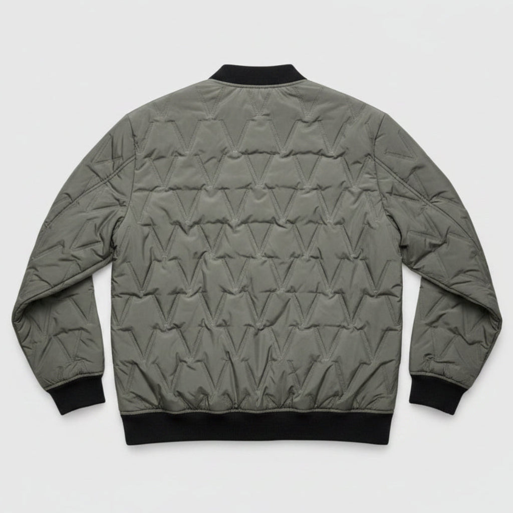 Indicode steppjacke charcoal
