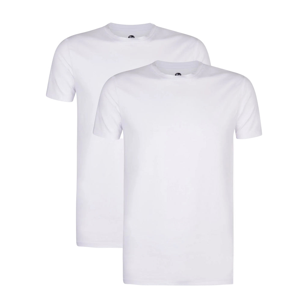 Petrol Industries Blake T-Shirt Doppelpack Herren – Weiß & Schwarz | Rundhals