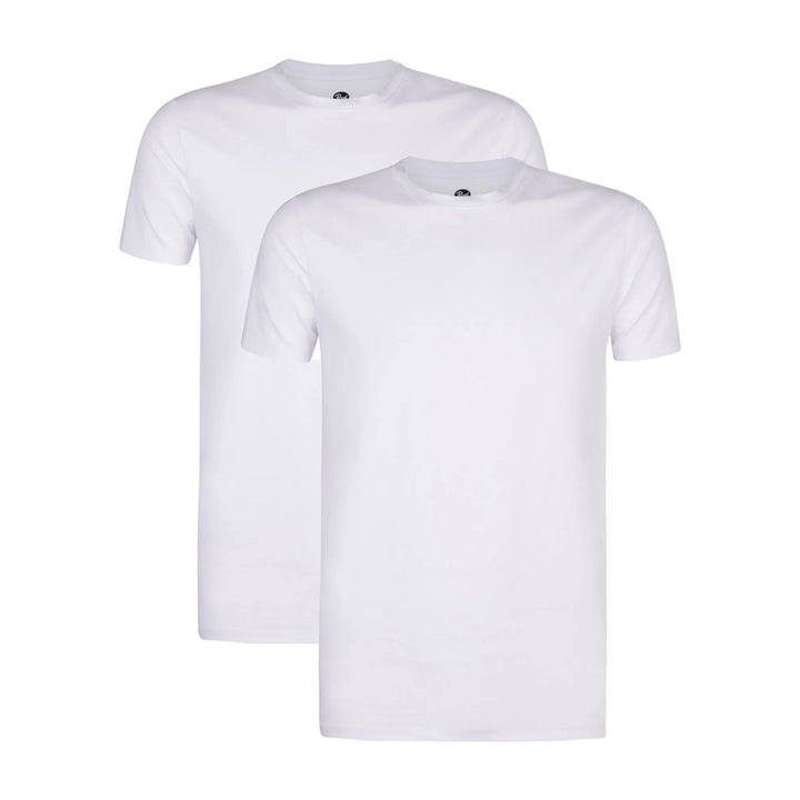 Petrol Industries Blake T-Shirt Doppelpack Herren – Weiß & Schwarz | Rundhals