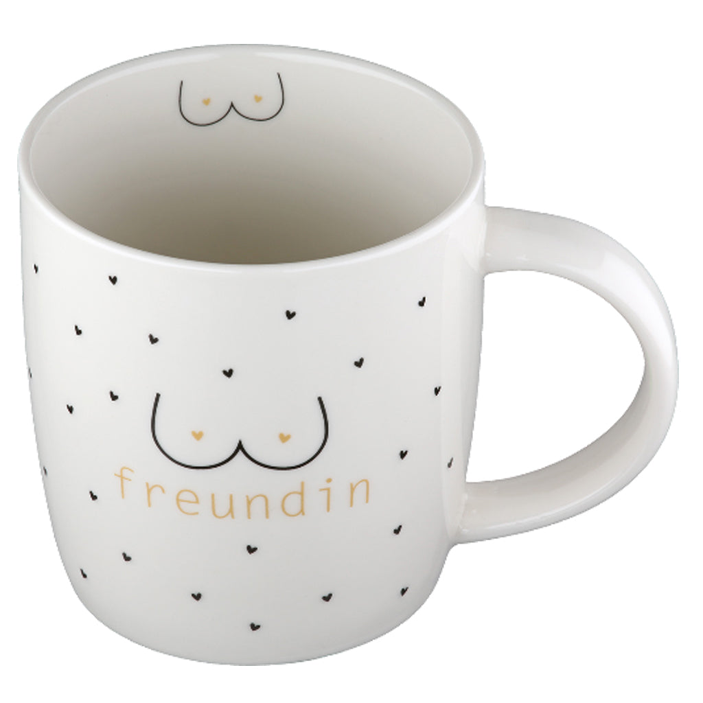 Porzellan Kaffeetassen mit liebevollen und lustigen Sprüchen | Geschenkidee