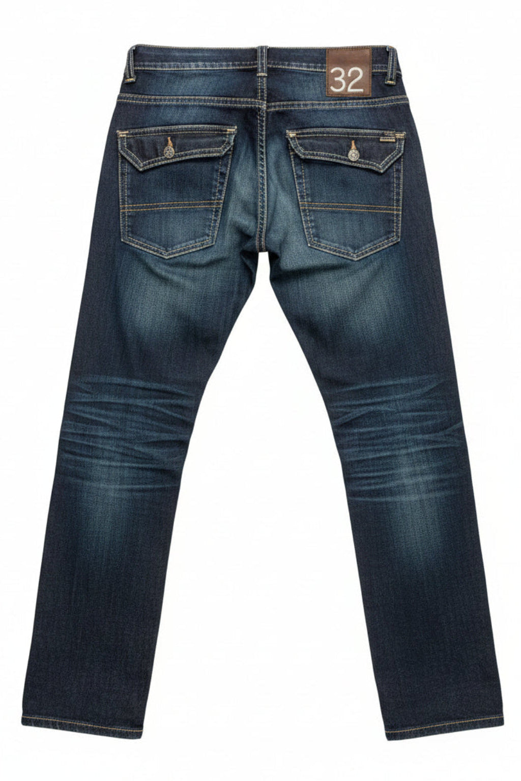Cars Jeans Crown Herren Jeans ohne Stretch – Slim Fit, Stone Washed & Cairns Black/Blue
