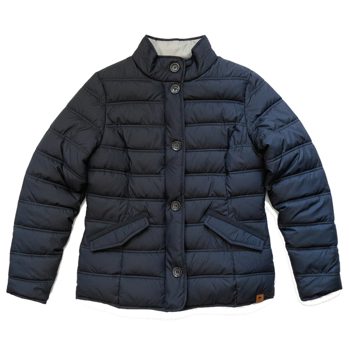 Damen Steppjacke kurz Navy | Colorado Denim Kurzjacke mit horizontaler Steppung