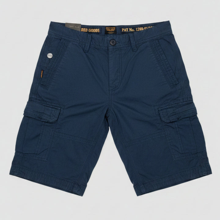 PME Legend Cargoshort Blueberry – Stylische Herren Cargo-Shorts aus 100% Baumwolle
