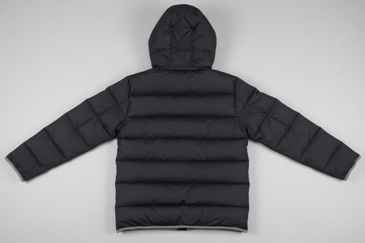 Broadway BNYC Daunenjacke Schwarz Herren – Warme Winterjacke mit Kapuze