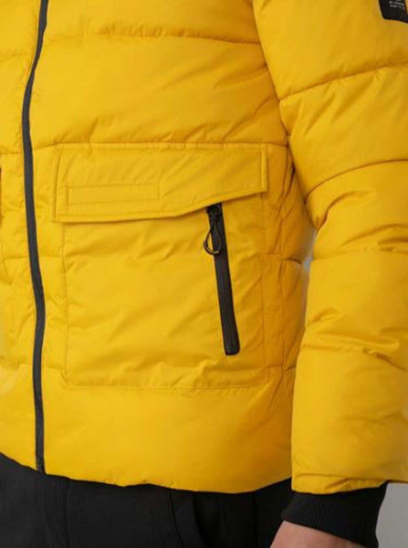 Petrol Industries Steppjacke in sattem Gelb