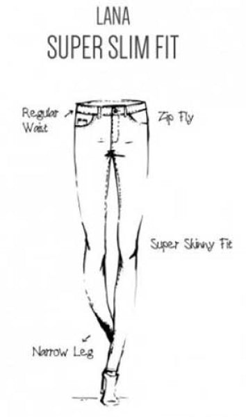 LANA Damen Jeans von Colorado Denim - trendig-lässig in der Waschung Mid Night