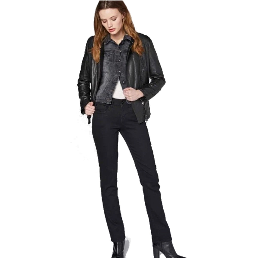 Colorado Denim Damenjeans Schwarz – High Waist Comfort Slim Leg