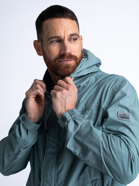 Sommerjacke von Petrol Industries in Aqua Grey