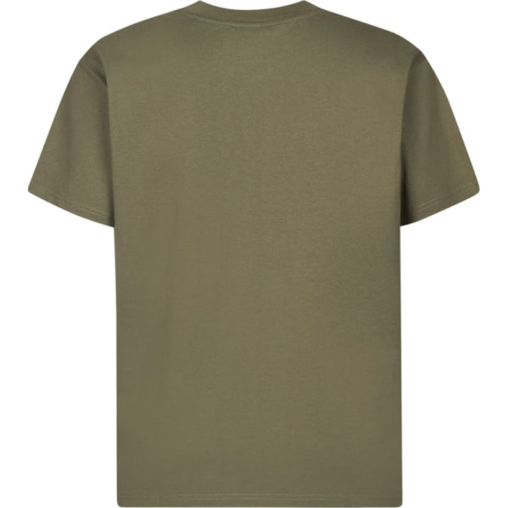Petrol Industries T-Shirt in Dusty Army – Lässiger Style mit Rubber-Print