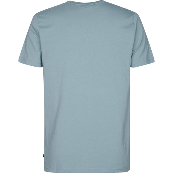 Petrol Industries T-Shirt – Stylischer Print in Ocean & Sunray