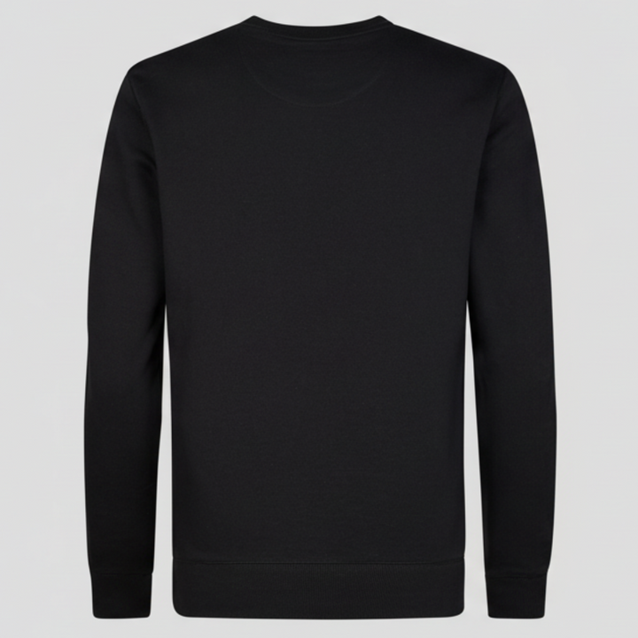 Petrol Industries Pullover Schwarz Herren – Leichter Rundhals Basic aus Baumwolle