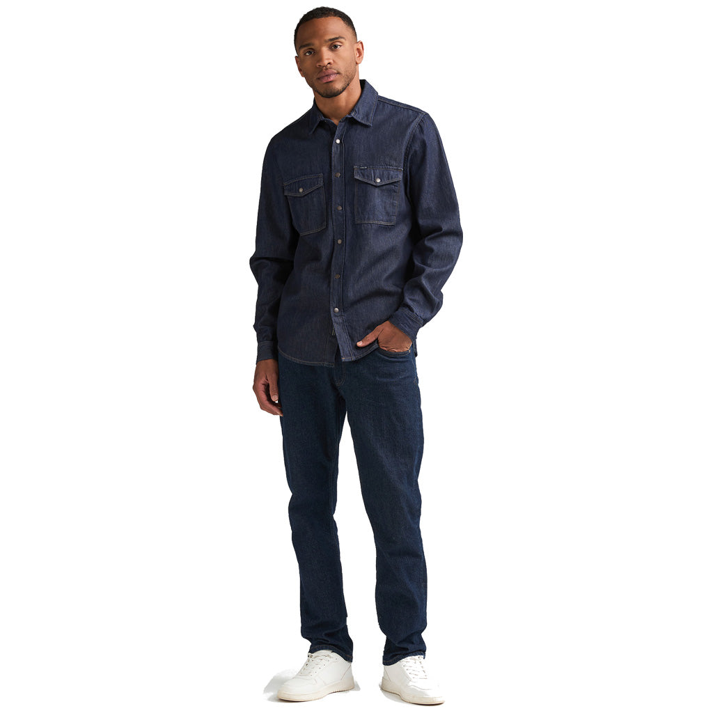 Herren Denim Hemd von Petrol Industries | Dark Indigo