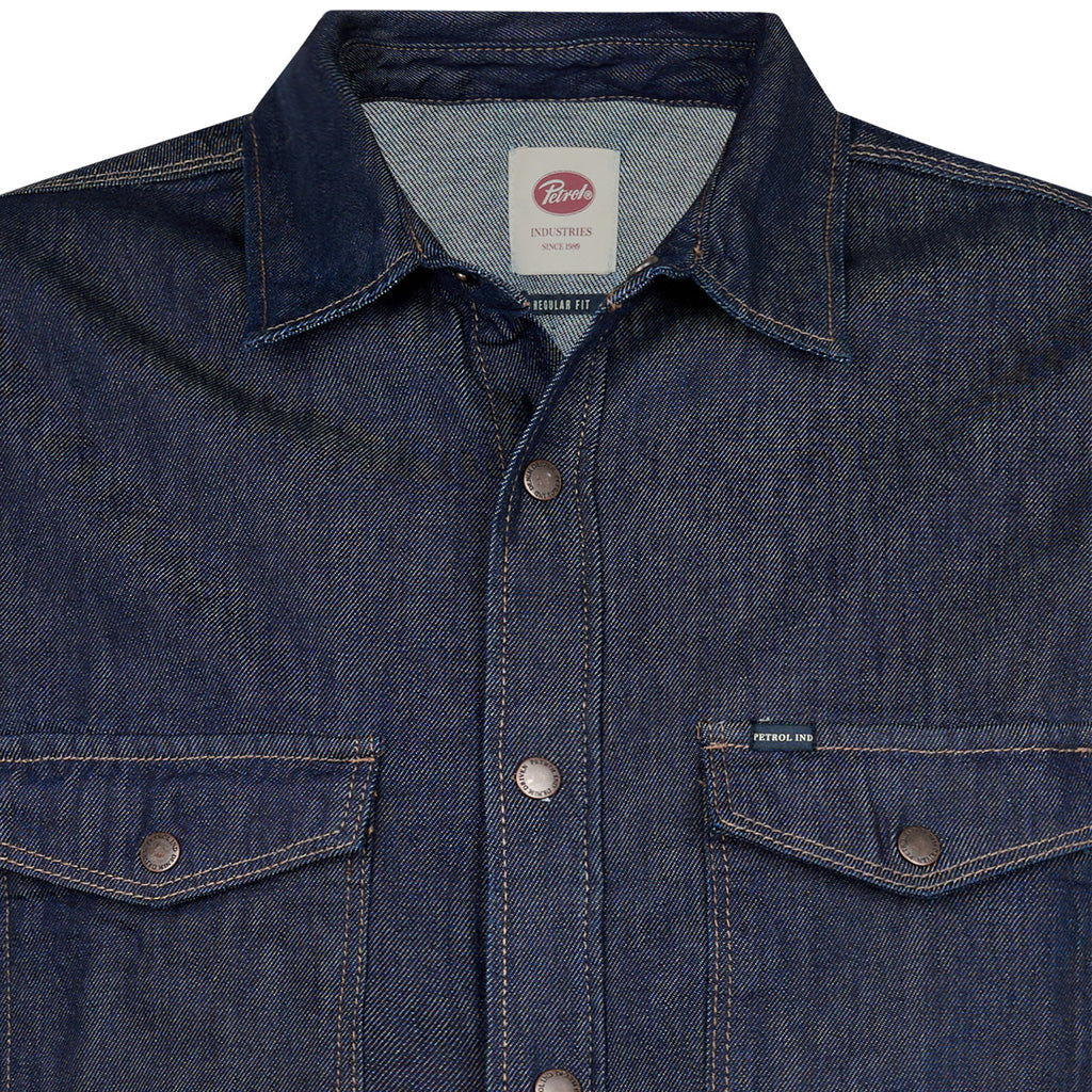 Herren Denim Hemd von Petrol Industries | Dark Indigo