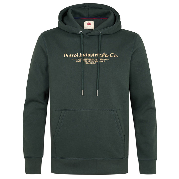 Herren Kapuzensweatshirt Petrol Industries | Deep Green