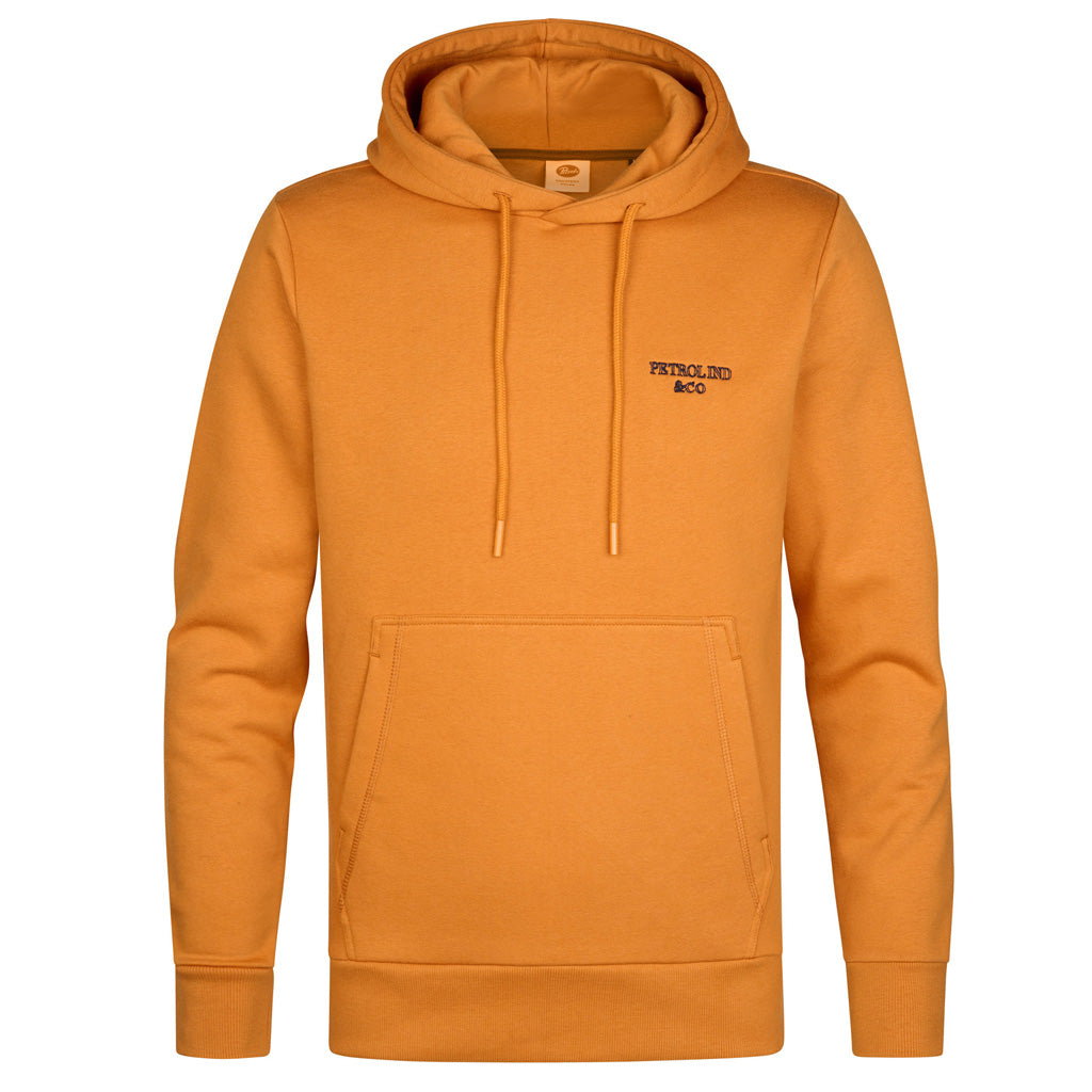 Herren Kapuzen-Sweatshirt Petrol Industries in Rusted Amber