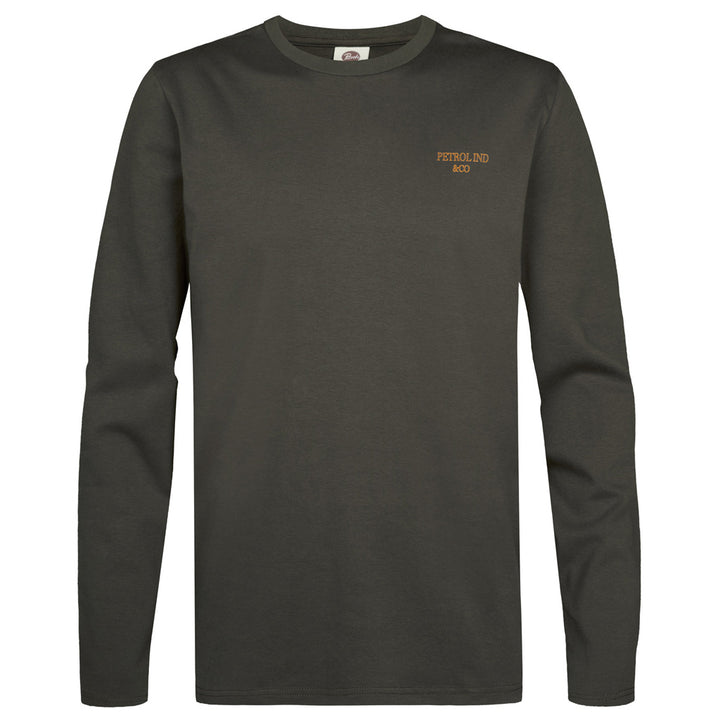 Herren Langarm T-Shirt Petrol Industries Beluga