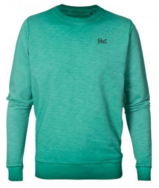 Rundhals Sweatshirt von Petrol Industries in der Farbe Lizard Green.