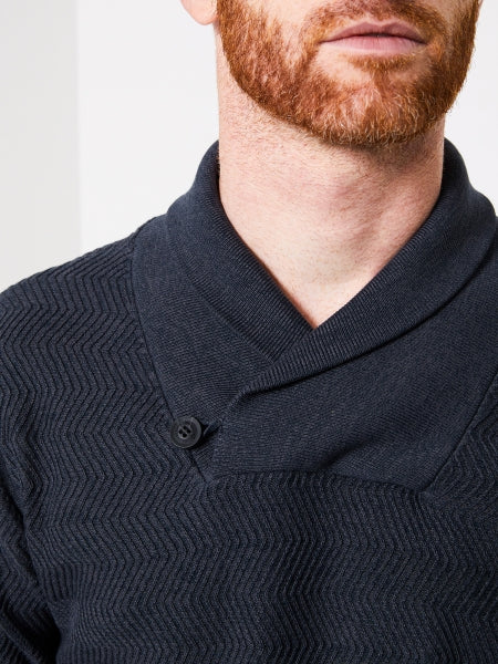 petrol stehkragen pullover detail