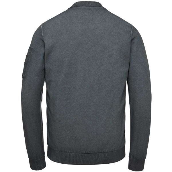 pme legend Langarm tee asphalt back