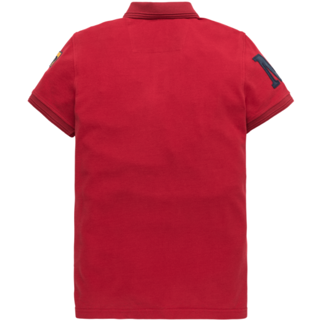 PME Legend Herren Polo Shirt in der Farbe Racing Red