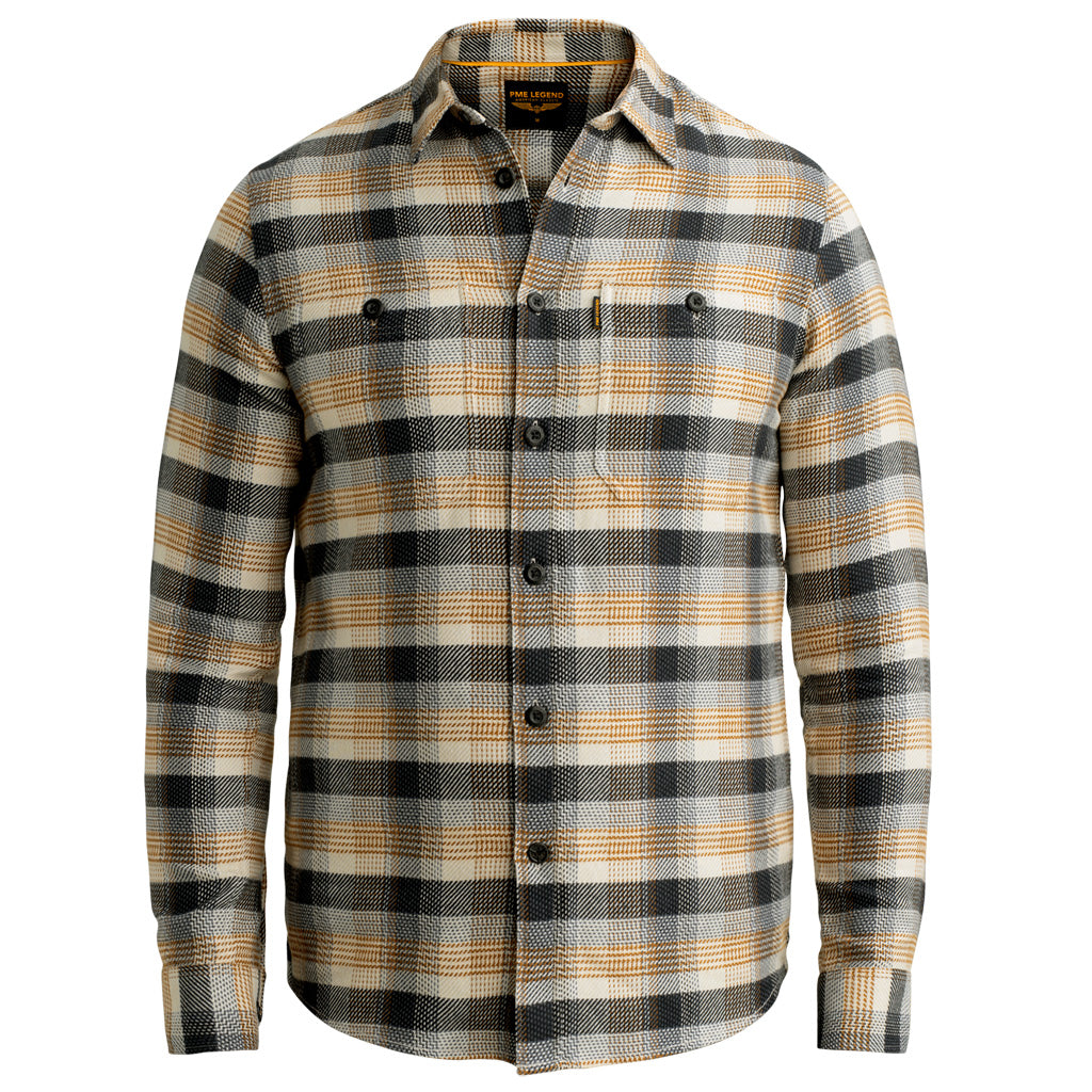 PME Legend Karohemd Herren – Regular Fit - Baumwolle/Viskose