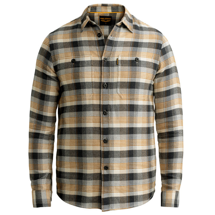 PME Legend Karohemd Herren – Regular Fit - Baumwolle/Viskose