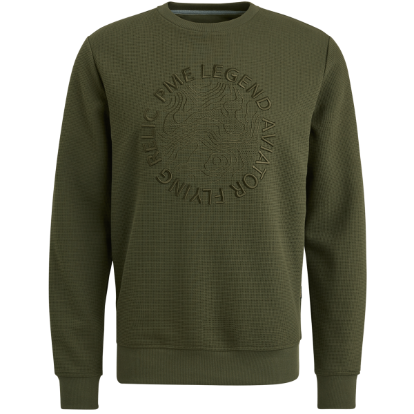 Strickpullover von PME Legend mit schönem Waffelmuster
