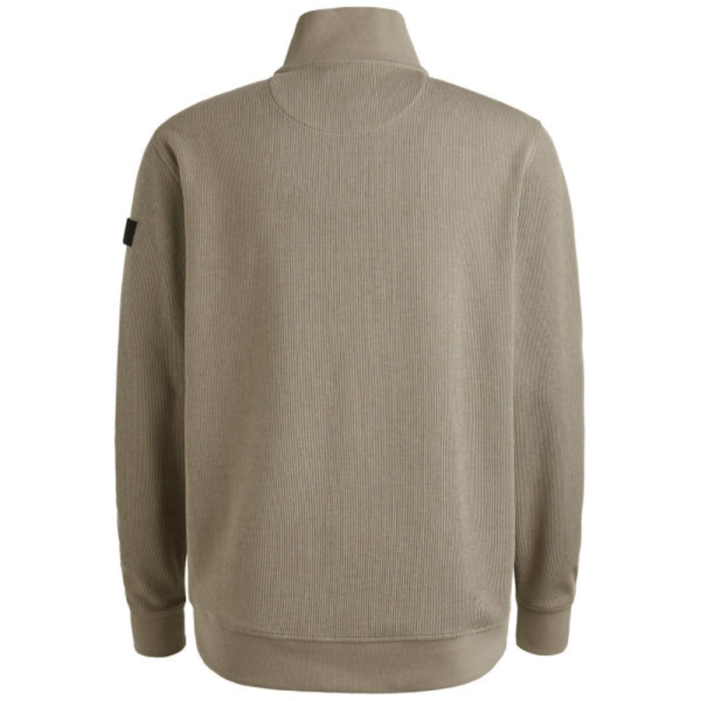 PME Legend Pullover Half Zip Seneca Rock (Beige) | Herren Strickpullover