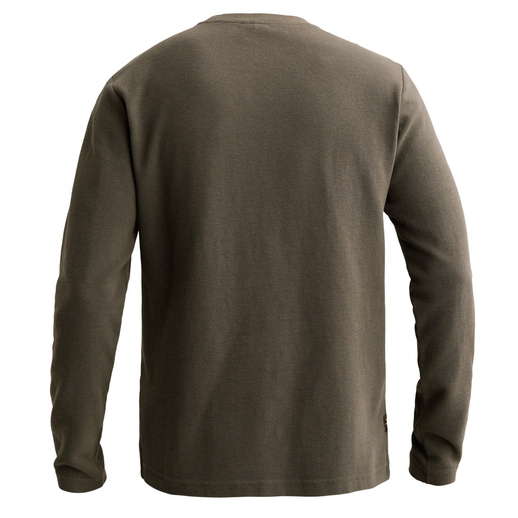 PME Legend Waffelmuster Langarm T-Shirt Beluga