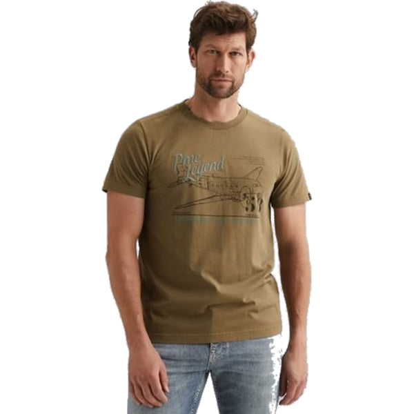 PME DC3 Tee Front Olive