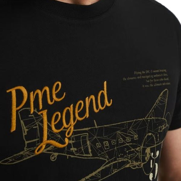 PME DC3 Tee Detail Black