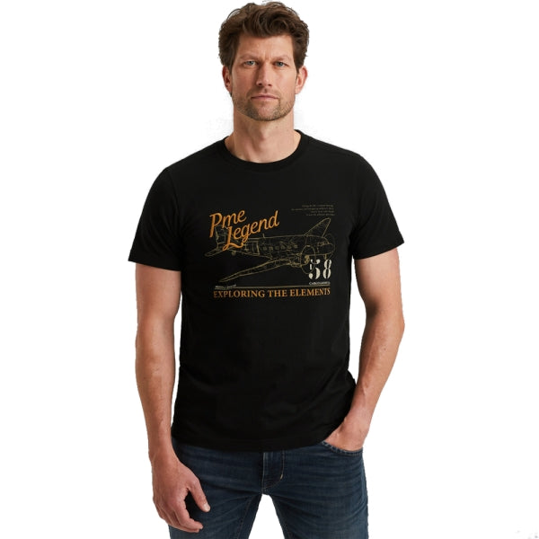 PME DC3 Tee Front Black