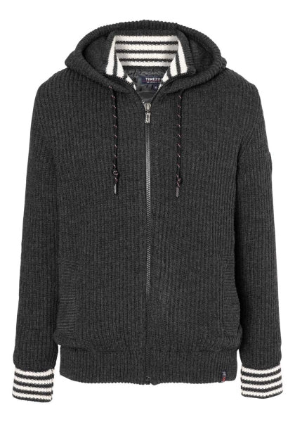 timezone kapuzenstrickjacke 1