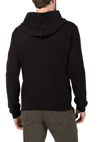 Timezone Herren Strick-Jacke mit Kapuze aus 100 % Baumwolle