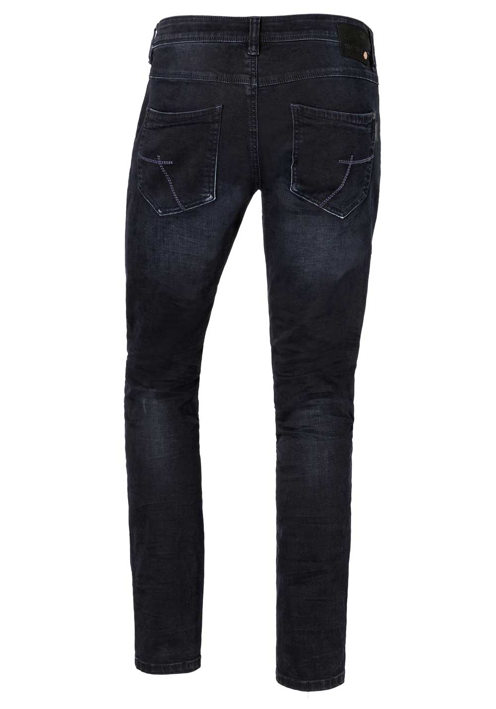 Timezone Herrenjeans Costello Tight Fit – Ink Shadow Wash mit Comfort Stretch