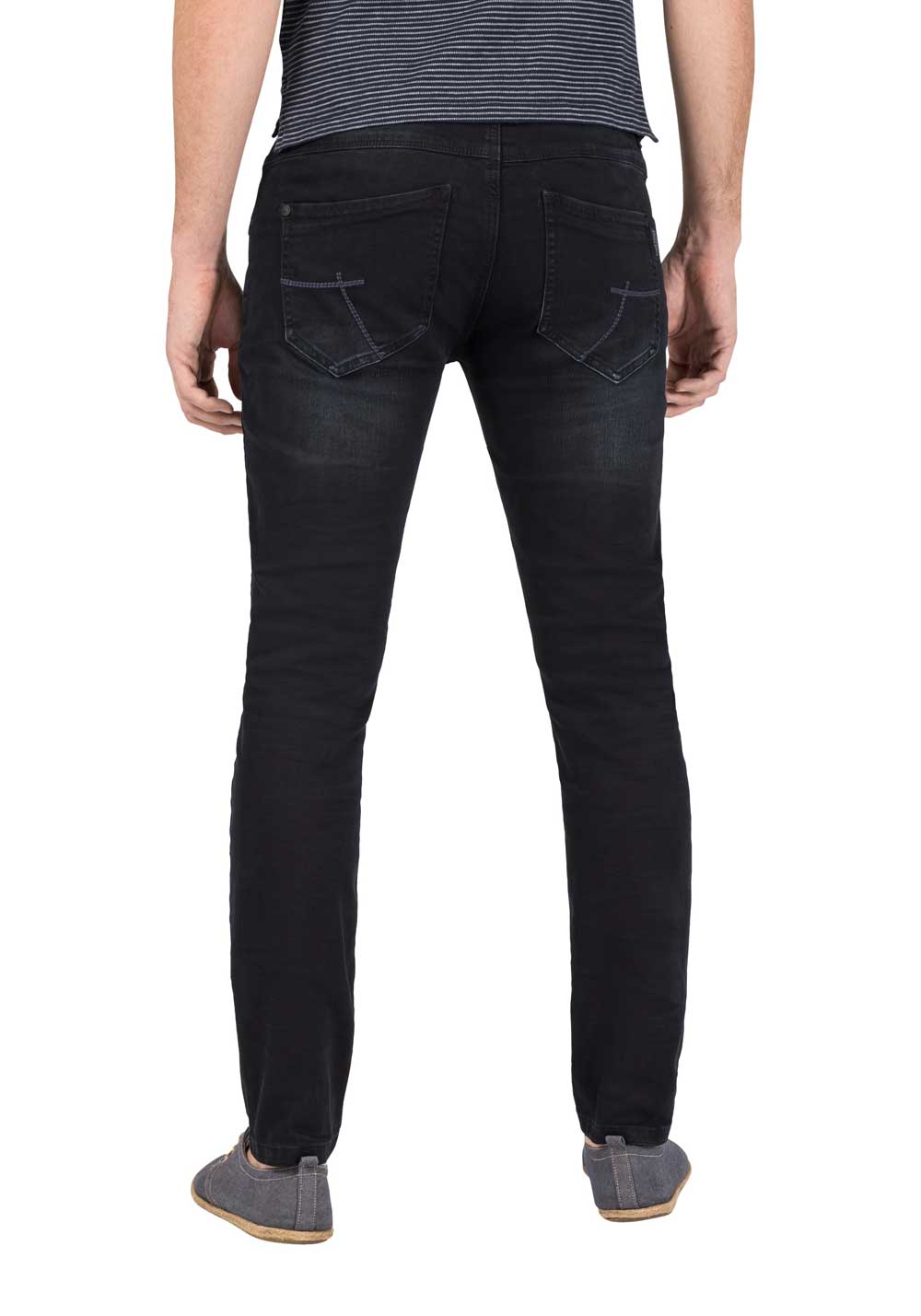 Timezone Herrenjeans Costello Tight Fit – Ink Shadow Wash mit Comfort Stretch