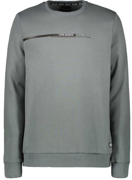 Herrensweatshirt „Terran“ von CARS Jeans in der Farbe Olive
