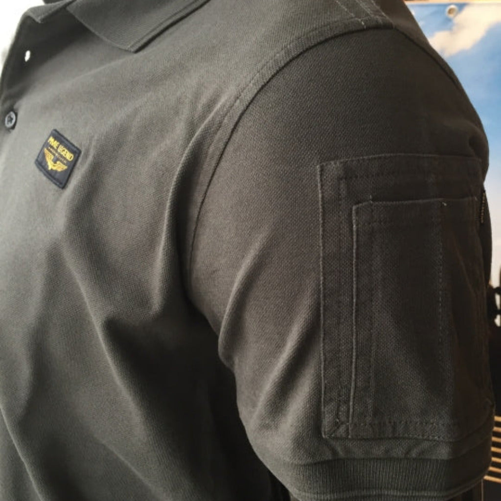 PME Legend Kurzarm Herren Poloshirt „Trackway“ in zwei Farben