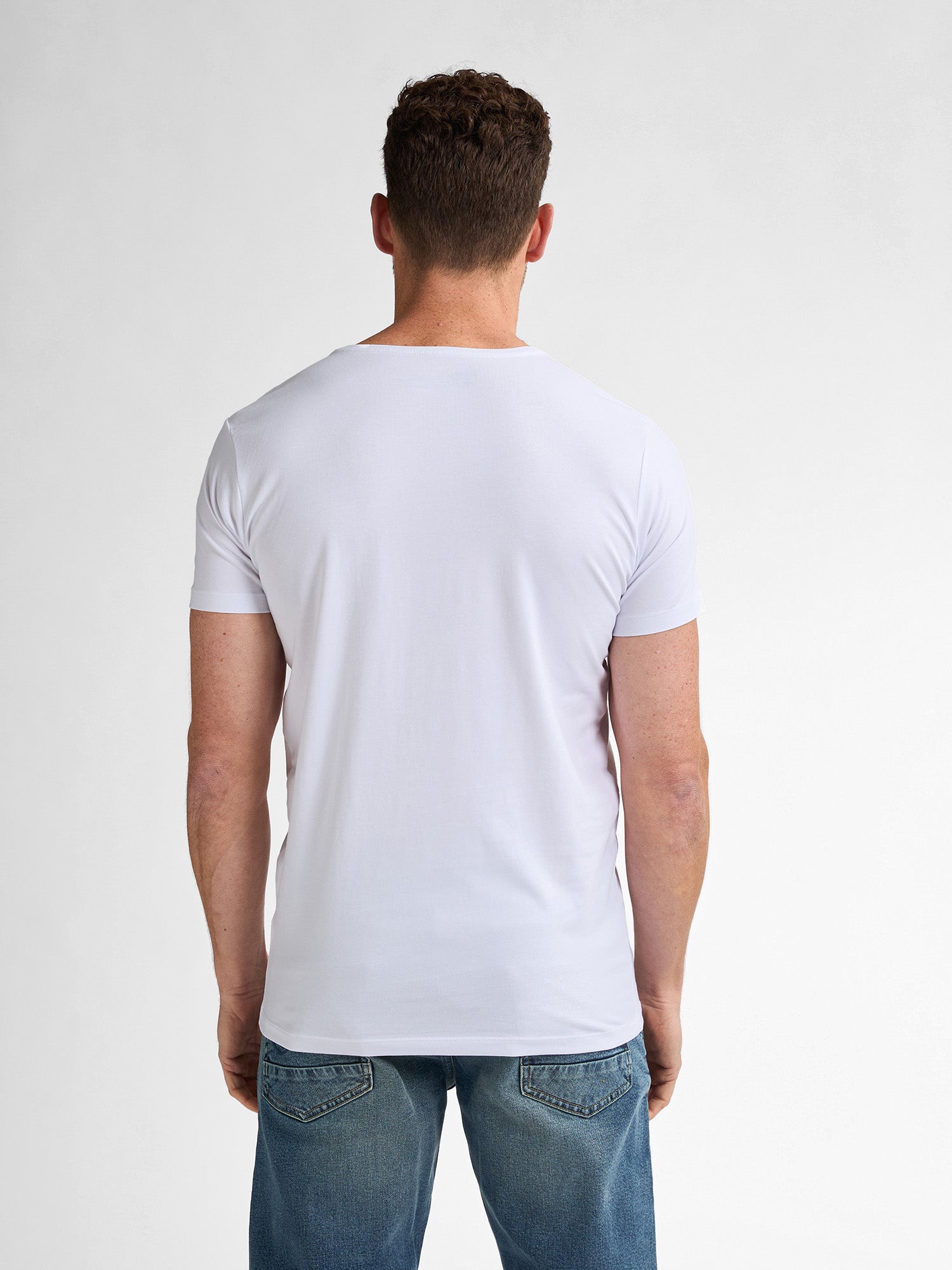 Basic T-Shirt V-Neck 2-Pack Petrol Industries in Doppelpack