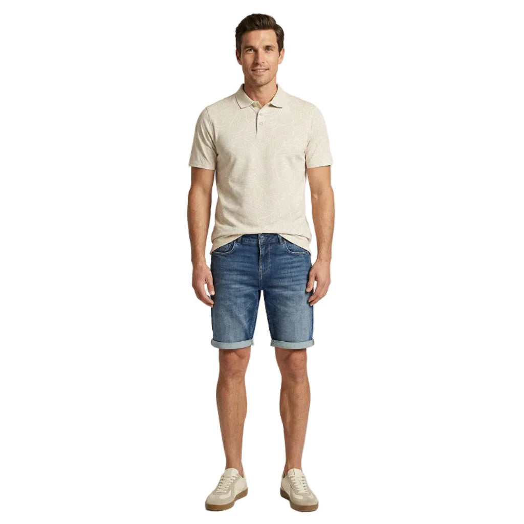 Cars Jeans Shorts Dark Used | Comfort Stretch Herren