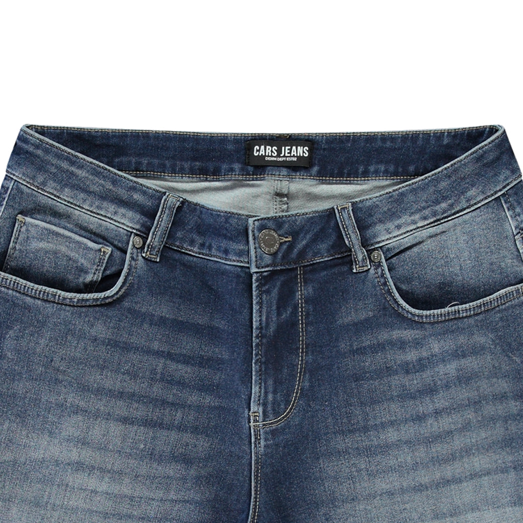 Cars Jeans Shorts Dark Used | Comfort Stretch Herren