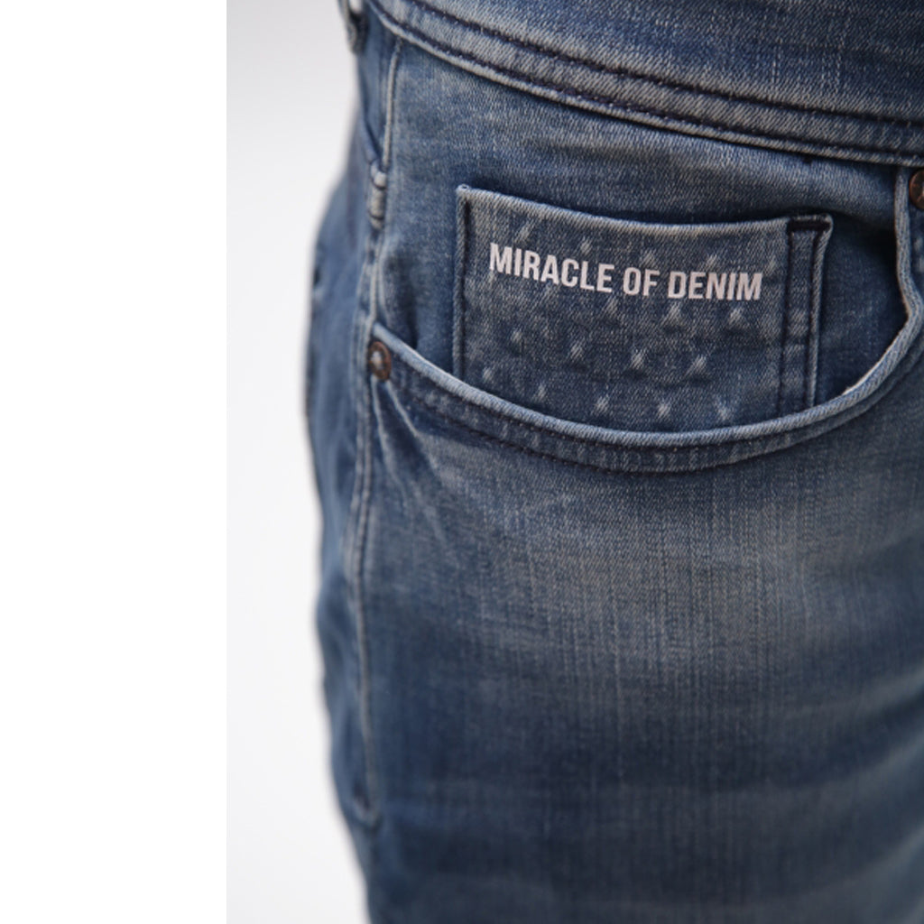 Miracle of Denim Herrenjeans »Thomas« in Denison Blue